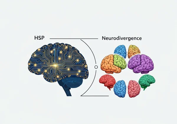 Diagramma che spiega la PAS e la neurodivergenza