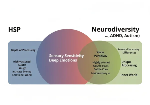 Diagramma di Venn dei tratti PAS e neurodivergenti
