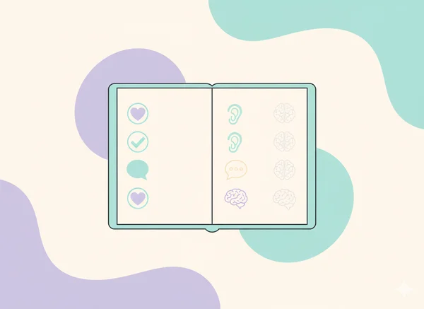 Checklist illustration of sensitivity signs